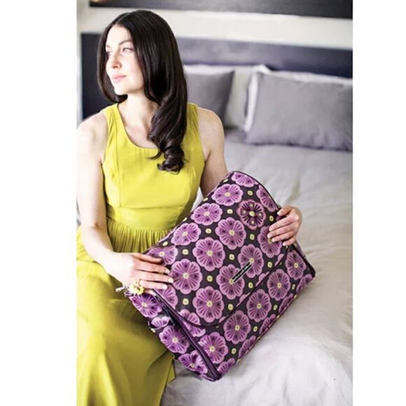 Petunia Pickle Bottom Bavarian Bliss Abundance Boxy Backpack Baby Bag - Picture 4 of 11